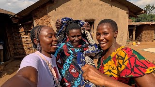 SURPRISING MY AFRICAN AUNT AFTER 15  YRS !! Emotional