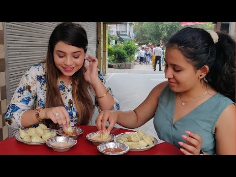 Paneer MOMOS Challenge | MOMOS Eating Competition | Himmi Styles