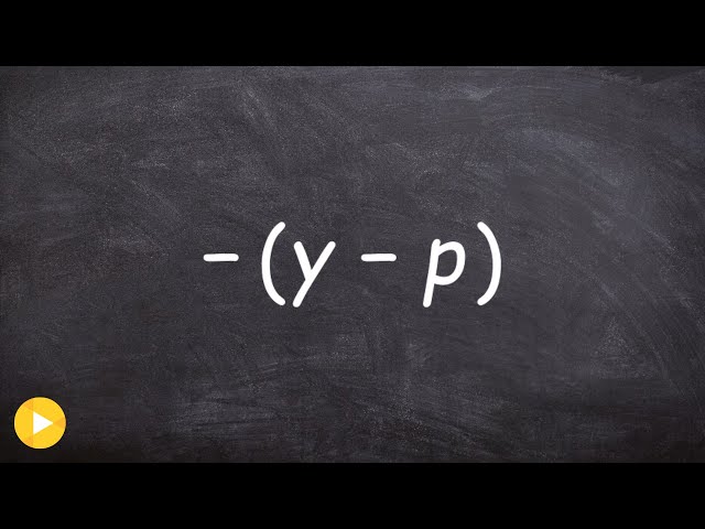 Negative sign outside of Bracket. Simplifying Expressions | Algebra