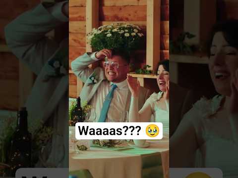 Du DRECKIGER! 😂 #hochzeit #endlichverheiratet #überraschung #wedding