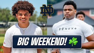 Notre Dame recruiting UPDATE: Previewing a MAJOR weekend for the Fighting Irish | PREDICTIONS