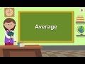 Understanding Averages and Rainfall Data