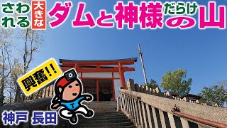 【探索ラン#48】さわれる大きなダム と 神様だらけの山｜神戸 長田 高取山