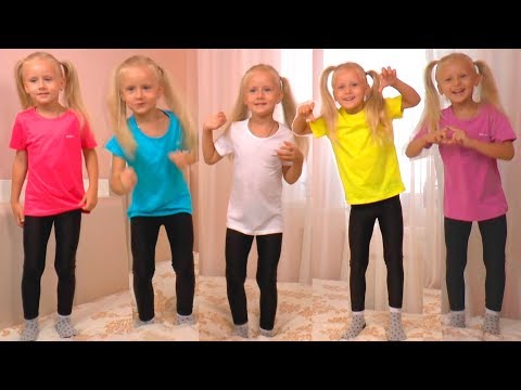 Five Little Babies Jumping on the Bed | Kids Song with Colors T-shirt
