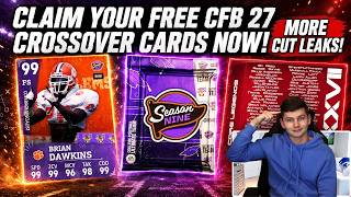 CLAIM YOUR FREE CFB 27 CROSSOVER CARDS NOW! MORE CUT 27 LEAKS!