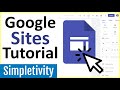 Google Sites Functionality and Features