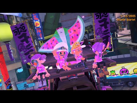 Splatoon 3 Playthrough Part 79 (Splatfest - Summer Nights 2025 - Land vs. Sea vs. Air!)