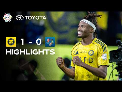 Mohamed Simakan wins in deep in stoppage time for Al Nassr! ⭐️ | Powered by Toyota