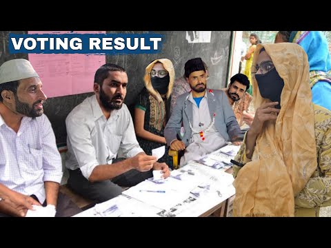 Vote Counting Zamanat zapt 🤣| Kashmiri Drama