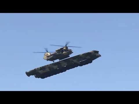 Longest Israeli Military weapons Supply Convoy Badly Destroyed by Irani Jets & Helicopters - GTA 5