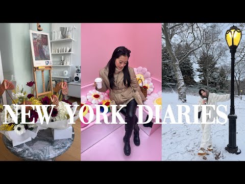 New York Diaries | reflecting & resetting, purposeful goal setting, days in my life in nyc & haircut