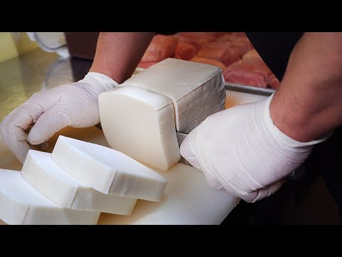3500원의 치즈 왕창 돈까스! 손님이 끊이질 않는 수제 돈까스집 / $3 pork cutlet full of cheese, korean street food