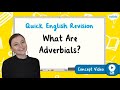 Understanding Adverbials in Sentences