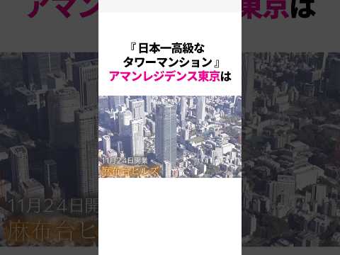 日本一高級なタワマン　#雑学
