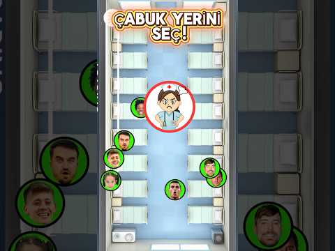 KÖTÜ HEMŞİREDEN KİMİN KURTULACAĞINI SEÇ!😳😱(Ronaldo vs Messi vs Elif Sinem vs Murat vs MrBeast)