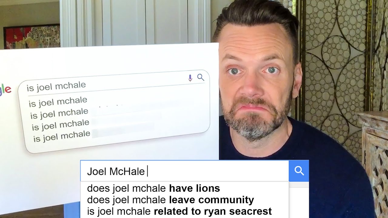 Joel McHale Answers the Web's Most Searched Questions