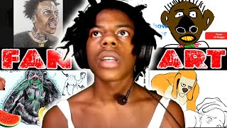 WARNING: iShowSpeed Reacts to HIS CRAZIEST FAN ARTS - iShowSpeed Funniest Moments Compilation Ever!