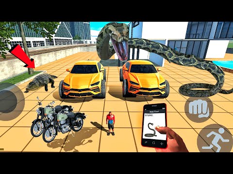 Finally All New Cheat Codes Update in Indian Bikes Driving 3d | indian bike driving 3d big snake