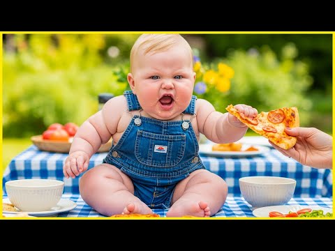 Tiny Tastes, Big Emotions - Babies' Frist Bite Ever! || Peachy Vines