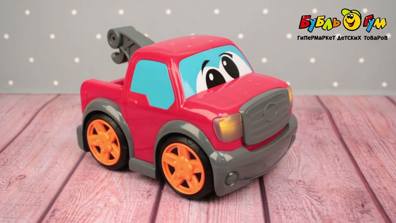 Машина Lanson Toys Kiddy Go световые звуковые эффекты красная - видео