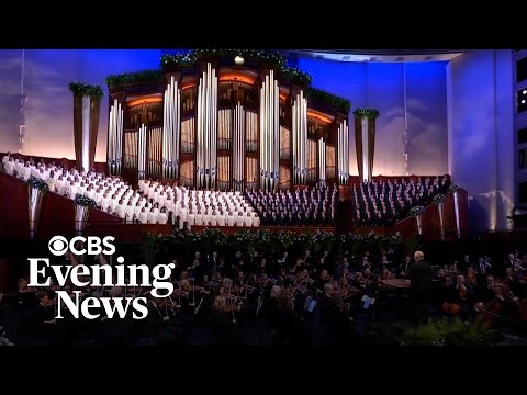 YouTube video thumbnail: Tabernacle Choir's "Music and the Spoken Word" Airs Its 5,000th Episode