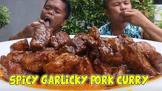 GARLICKY SPICY PORK CURRY