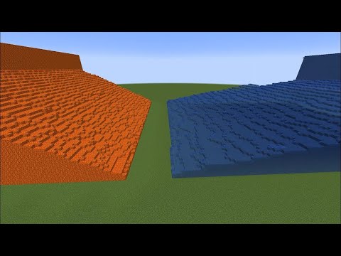 Бесконечная вода VS Бесконечная лава!