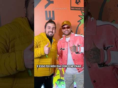 Hoje eu vi o NEYMAR JR!| @CUNHALUCASS