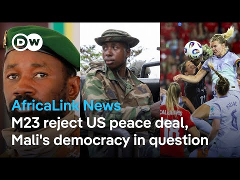 YouTube video thumbnail: M23 Reject US Peace Deal, Mali's Democracy in Question