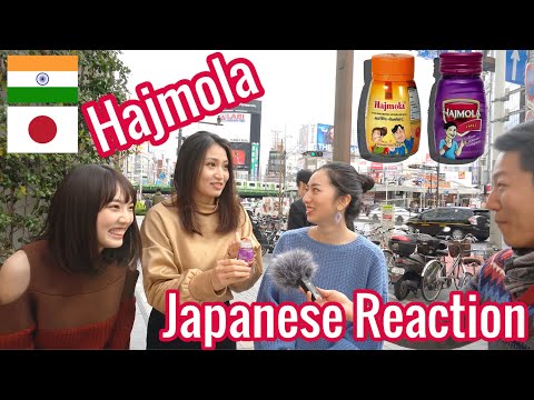 Japanese People Try HAJMOLA for the First Time!! - Hajmola Reaction by Japanese in Tokyo