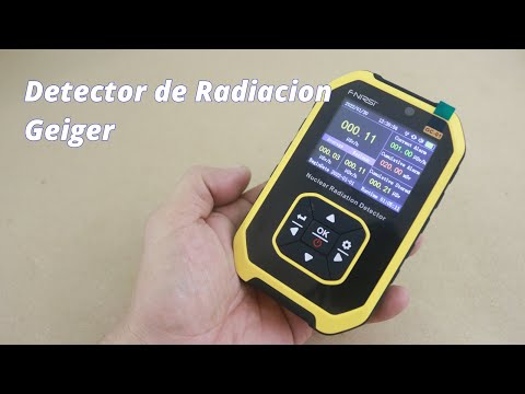 Detector de Radiaci'on Nuclear (Tubo Geiger)