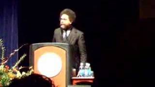 Dr. Cornel West at NC A&T "State of Denial"
