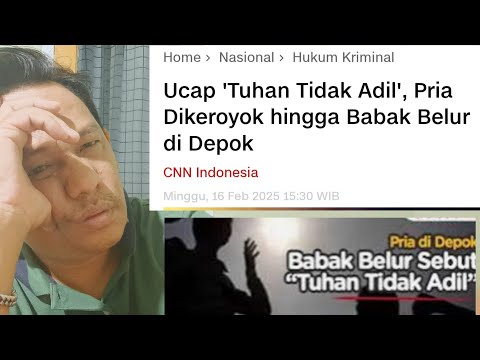 D163BUKIN KARENA BILANG "TUHAN TIDAK ADIL"