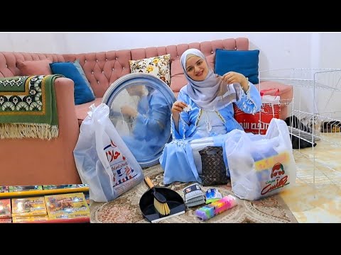 مشترياتي لتجديد واعاده تعمير شقتي المهجوره🤗طول ما نيتنا سليمه ربنا يبعد عننا الناس اللئيمه💪