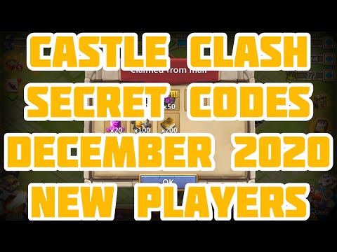 castle clash secret codes 2019