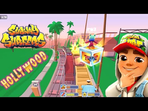 SUBWAY SURFERS HOLLYWOOD 2024 : GAMEPLAY TILL FIND A SUPER MYSTERY BOX!