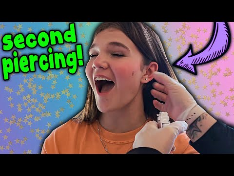 15th Birthday Vlog! She Pierced Her Ears!!