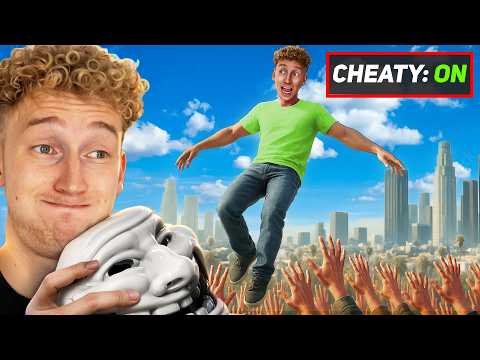 GTA V - DOOKOŁA MAPY ale JESTEM CHEATEREM! 🤭