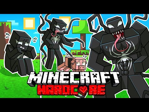 I Survived 1000 DAYS as VENOM in HARDCORE Minecraft! - Top Superhero Compilation