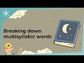 Understanding Syllable Division and Word Patterns