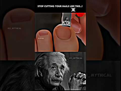 Stop Cutting Your Nails Like This..! 🗿#shorts