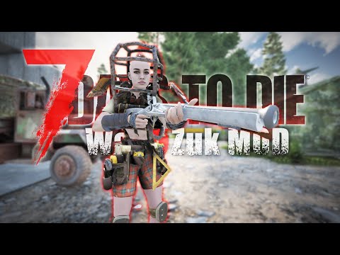 【7DTDMOD】新たに追加された”HDラッパ銃”が序盤のお供として優秀過ぎるwww「7 Days to Die V1.0 War3Zuk」実況プレイ #5