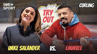 Hot’n’Cold Extrem: Curling 🥌❄️💥 | TryOut mit EMMVEE x Imke Salander | SWR Sport