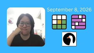 Wordle #1907, Connections #1185, and Sudo-goose | September 8, 2026