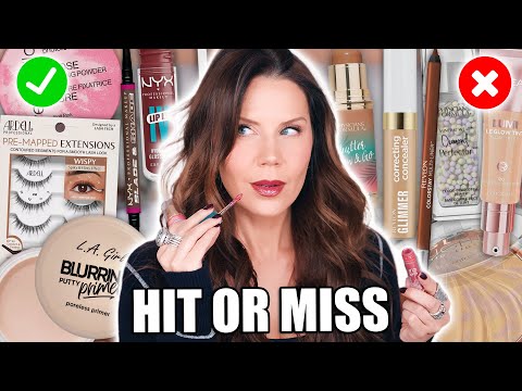 I Tried All The New Drugstore Makeup ... So you know what's good!