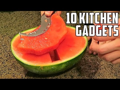 10 Kitchen Gadgets You Should Try! (ft. Crazy Russian Hacker life hacks)