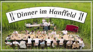 Kochen mit Cannabis - Dinner im Hanffeld // Die Naturburschen meets Green Table 👨🏼‍🌾🌱
