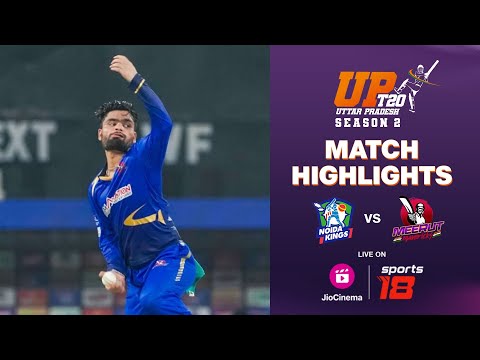 Noida Kings vs Meerut Mavericks | UPT20 Highlights | JioCinema & Sports18