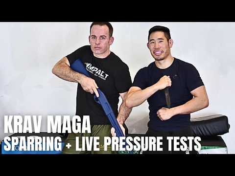 I tried Krav Maga - Sparring + Live Pressure Tests