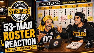 Steelers 53-Man Roster Reaction & Discussion